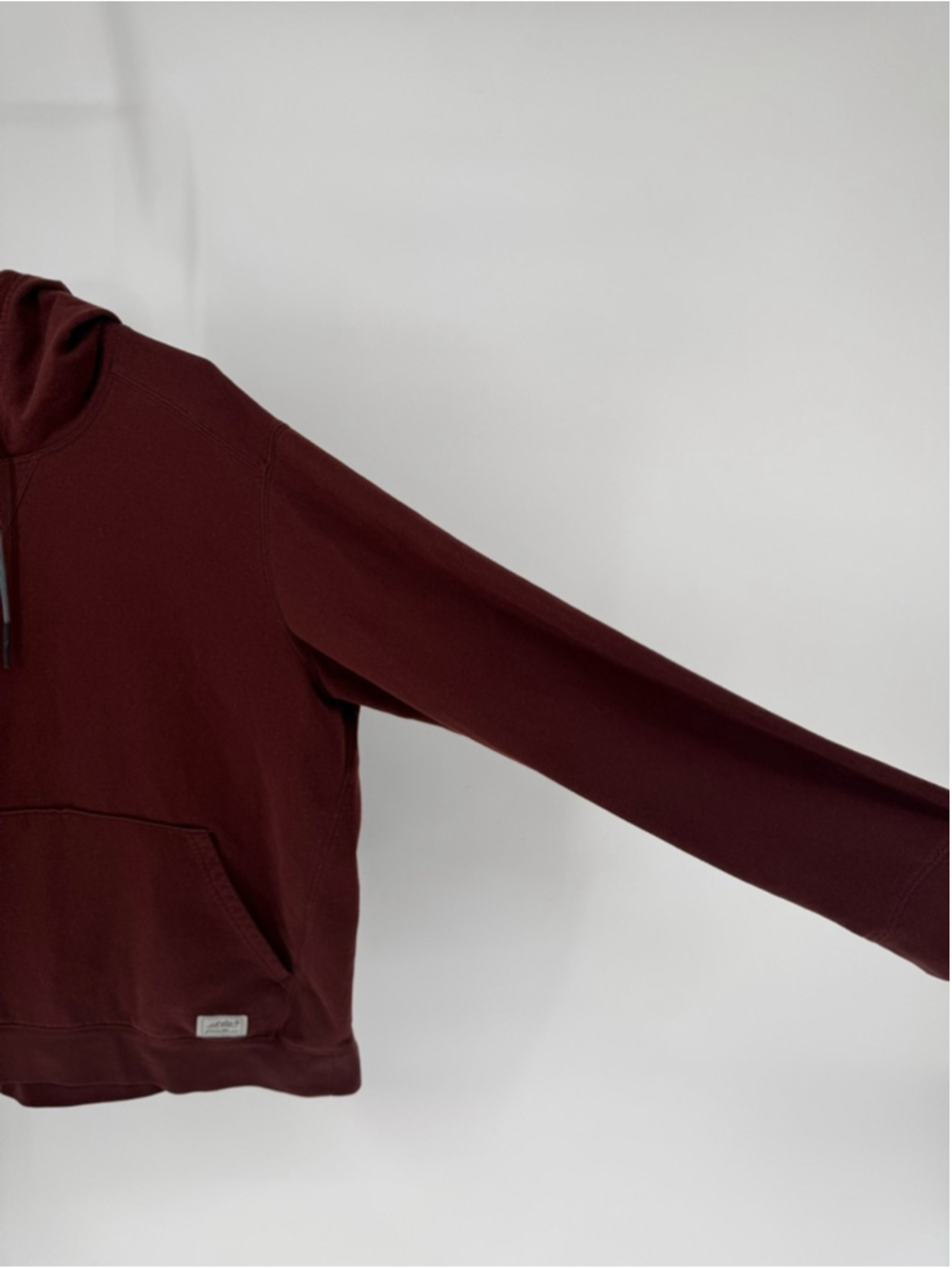 Eddie Bauer Everyday Fleece lined Red XLarge Pullover Hoodie item #2861 - Picture 3 of 10